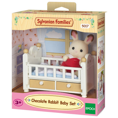 Sylvanian Families - Chocolate Rabbit Baby Set SF501
