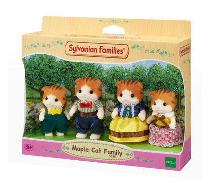 Sylvanian Famlies - Maple Cat Family SF529