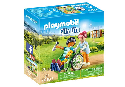 Playmobil - Patient in Wheelchair PMB70193