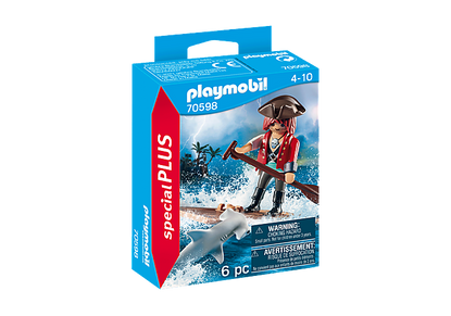 Playmobil - Pirate with Raft Special Plus PMB70598