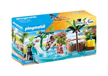 Playmobil - Children's Pool with Slide PMB70611