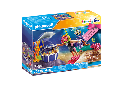 Playmobil - Treasure diver Gift set PMB70678