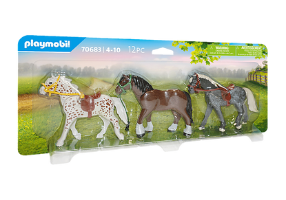 Playmobil - Pony Set PMB70683