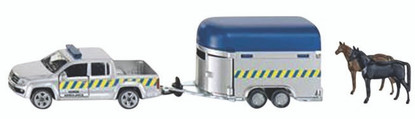  Siku - VW Amarok Horse Ambulance with Trailer - 1:55 Scale SI2310