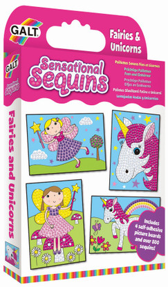 Galt - Sensational Sequins - Fairies & Unicorn GN4117