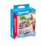 Playmobil - Baker with Dessert Table PMB70381