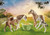 Playmobil - 2 Icelandic Horses with Foals PMB71000