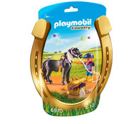 Playmobil - Groomer with Star Pony PMB6970