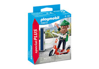 Playmobil - Hipster with e-Scooter Special Plus PMB7087