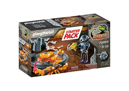 Playmobil - Dino Rise Fire Scorpion Starter Pack PMB7090