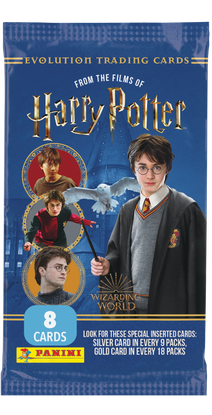 Panini - Harry Potter Evolution Trading Cards 1 x Pack of 8 cards