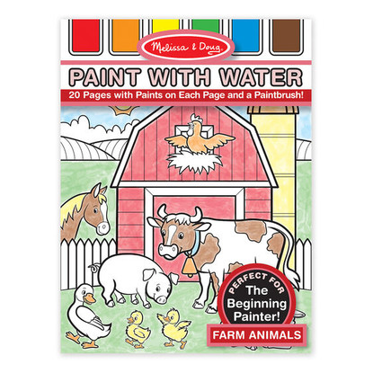 Melissa & Doug - Paint with Water - Farm Animals