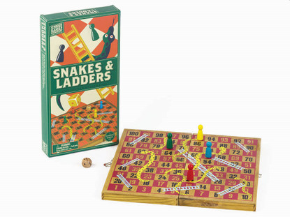 Snakes & Ladders - Wood Games Workshop