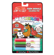 Melissa & Doug - On The Go - Magicolor - Colouring Pad - Farm Animals MND9126