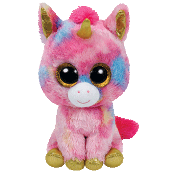 TY Beanie Boos FANTASIA - Unicorn Multicolur Regular