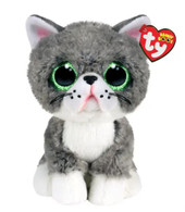 TY Beanie Boos FERGUS - Cat Gray Regular