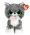 TY Beanie Boos FERGUS - Cat Gray Regular