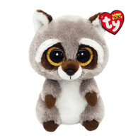 TY Beanie Boos OAKIE - Raccoon Gray Regular