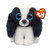 TY Beanie Boos SISSY - Dog Black/White Regular