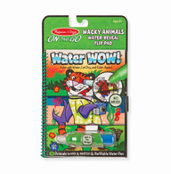 Melissa & Doug - On The Go-Water WOW! Wacky Animals Flip MND9464