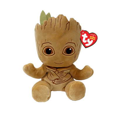 TY Marvel GROOT - Soft Beanie Babies