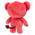 Deddy Bear Plush in Bag - BEEZLEBEAR back