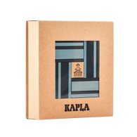 Kapla - Book and Colours - Light and Dark Blue