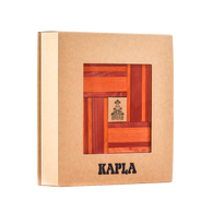 Kapla - Book and Colours - Red and Orange