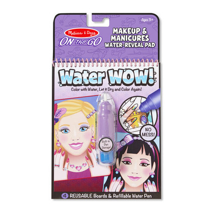 Melissa & Doug - On The Go - Water WOW! - Makeup & Manicures MND941