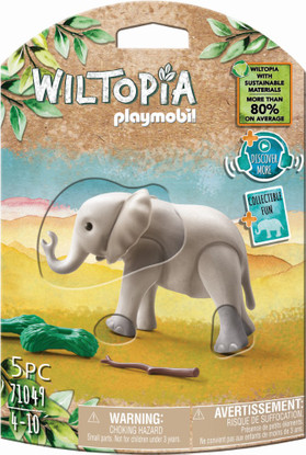 Playmobil - Wiltopia Young Elephant PMB71049