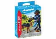 Playmobil - Policeman with Sniffer Dog Special Plus PMB71162