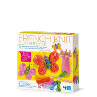 4M - Little Craft - French Knit Butterflies Ki