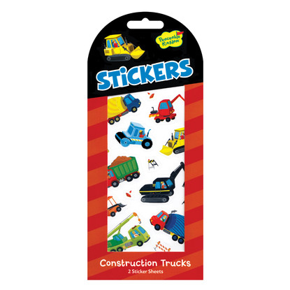 Construction Trucks Stickers