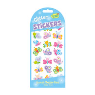 Sweet Butterflies Stickers | GLITTER