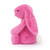 Jellycat - Bashful Hot Pink Bunny Small Side