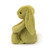 Jellycat - Bashful Moss Bunny Small Side