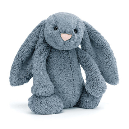 Jellycat Bashful Dusky Blue Bunny Medium