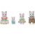 Sylvanian Families - Latte Cat Family