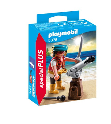 Playmobil - Pirate with Cannon 5378