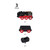 BRIO - Battery Operated Steaming Train 3 piece BRI33884