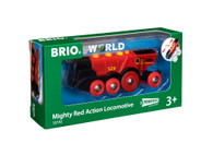 BRIO - Mighty Red Action Locomotive Battery Operated BRI33592