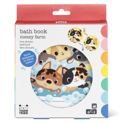 Tiger Tribe - Bath Book - Messy Farm