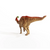 Side profile of Schleich Parasaurolophus SC15030 showing markings and detailed colours.