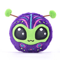 Bouncibles ZOGGO - alien purple - Premium Soft Bouncy Toy 8 cm