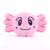 Bouncibles BUBBLES - axolotl pink - Premium Soft Bouncy Toy 8 cm