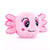 Bouncibles BUBBLES - axolotl pink - Premium Soft Bouncy Toy 8 cm ready to bounce and play