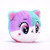 THEIA - cat multicolor - Premium Soft Bouncy Toy 8 cm ready to play and bounce