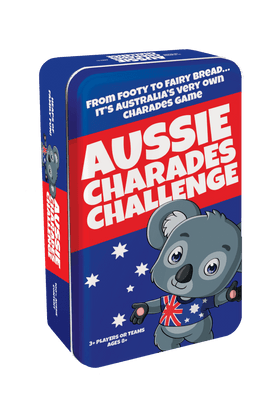 Aussie Charade Challenge Tin – Hilarious Australian Party Game