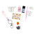 Tiger Tribe - Bag Charm Kit - Strawberry Bubble Tea what's inside