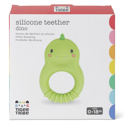 Tiger Tribe- Silicone Teether - Dino